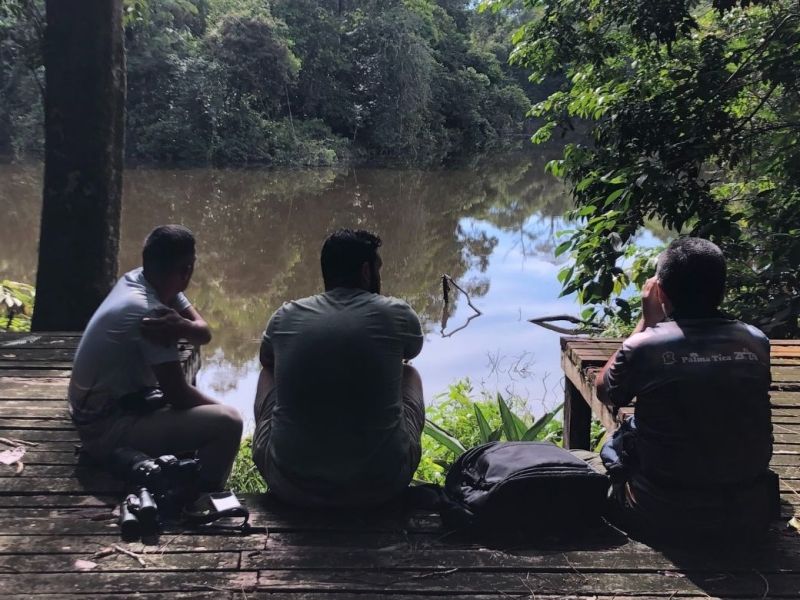 Al borde del Río San Juan, un conteo de aves&nbsp;fronterizo